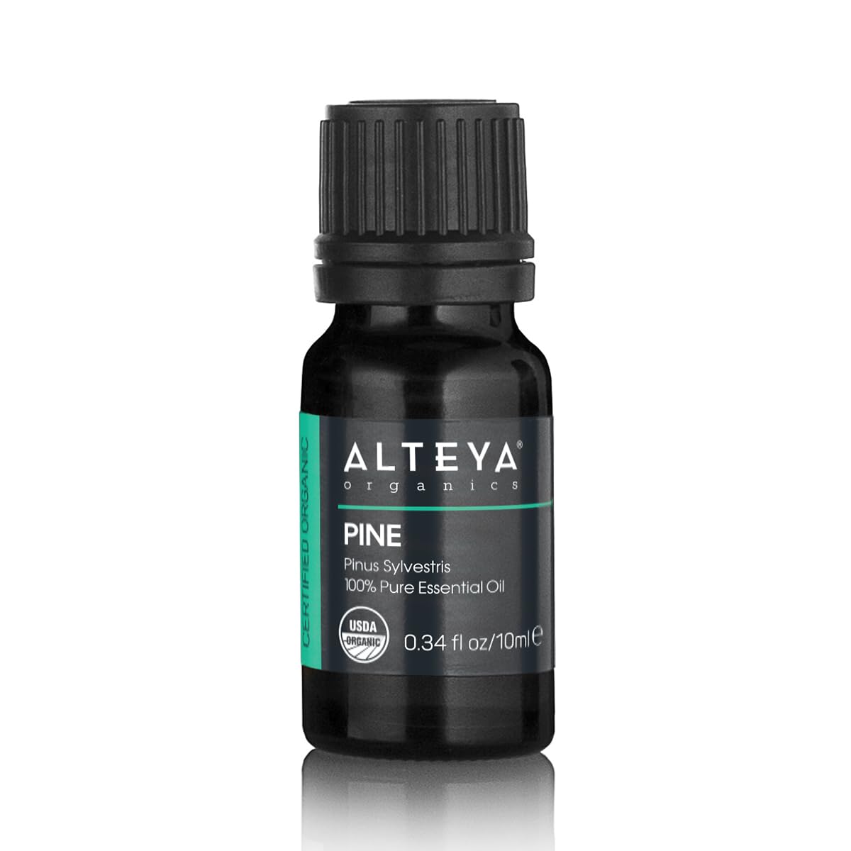 Alteya Organic Pine Tree Oil (Pinus Sylvestris) 10 ml - 100% USDA Certified Organic Pure Natural Pine Tree Essential Oil