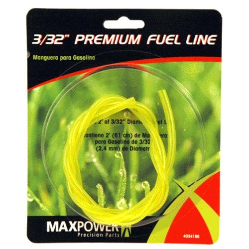MaxPower 334180 Premium Tygon Fuel Line, 3/32 Inch ID x 3/16 Inch OD, 2 Foot Length