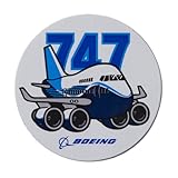 Boeing 747 Pudgy Sticker