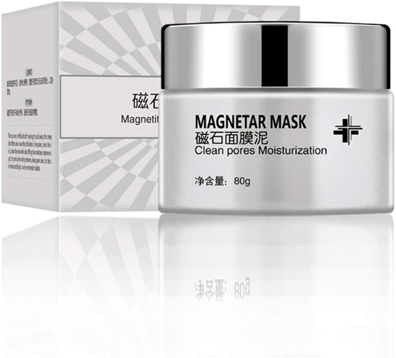VANKER Magnet Face Mask Magnetic Mud Masks For Skin Pores Deep Care 80g/2.8Oz.