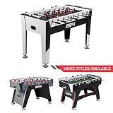 Foosball Tabletop Game with Accessories for Adults, Kids - Table Soccer and Football for Game Room, Arcade, Basement - Classic Foosball Tables - All Parts Included - For Home and Sports Bar Games