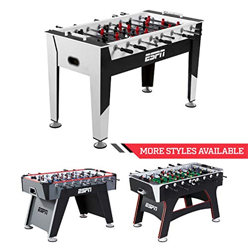 Foosball Tabletop Game with Accessories for Adults, Kids - Table Soccer and Football for Game Room, Arcade, Basement - Classic Foosball Tables - All Parts Included - For Home and Sports Bar Games