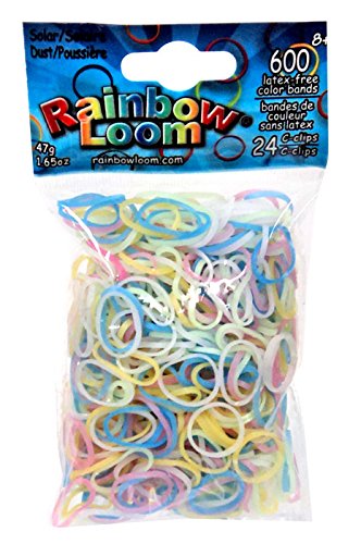 New!!! original rainbow loom- color changing solar band…