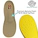 Children's Memory Foam Casual Comfort Insoles for Arch Support and Comfort