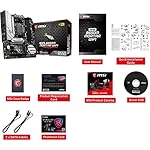 MSI-MAG-B550M-Mortar-WiFi-Gaming-Motherboard-AMD-AM4-DDR4-PCIe-40-SATA-6Gbs-M2-USB-32-Gen-2-AX-Wi-Fi-6-HDMIDP-Micro-ATX-AMD-Ryzen-5000-Series-Processors