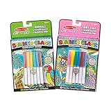 Melissa & Doug On The Go Stained Glass Fairy Tale/Animals Coloring Pad (2 Pack)