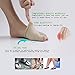 Bunion Corrector and Bunion Relief Sleeve with Gel Relief Pads, 2 Pair Orthopedic Bunion Corrector Brace Protector Bootie Toe Separator for Men Women Hallux Valgus Wear at Daytime Night after Surgery