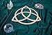 Fourth Level Mfg. Designs, Trinity Knot Celtic Wooden 12