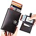 Wallets for Men - ID Theft Protection Series Premium Genuine Leather Slim Minimalist RFID Wallet with Credit Card Holder, ID Card Pocket and Additional Pockets for Cash