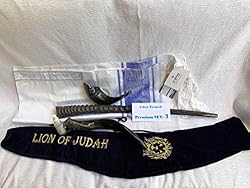 Set Shofar,Oryx,Ram Horn,Kudu,Tallit Messianic