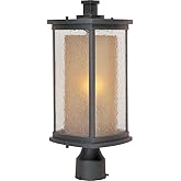 Maxim Bungalow-One Light Outdoor Post Mount in Modern Style-8 Inches Wide by 18 inches high