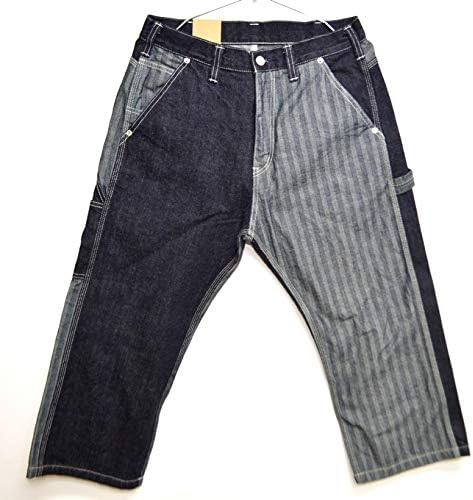 Amazon 児島ジーンズ Kojima Genes Rnb 1277 マルチコンボ クロップドパンツ ヘリンボーン色 ハーフパンツ バイク メンズ ボトムス 切り替え 30 ショートパンツ 通販