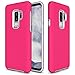 Samsung Galaxy S9 Plus Case, Galaxy S9+ Case, GSDCB Air Cushion Armor Heavy Duty Shockproof Phone Protective Case with Hard PC Back Cover + Soft TPU Dual Layer for Women Men Girls Kids Boys (Rose)