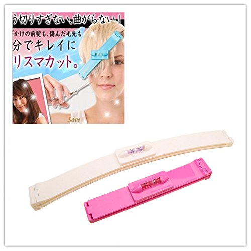 Healthcom Haircutting Hairstyling Salon Cutting Tools Cutting Your Own Hair At Home Kit Diy Hair Styling,1 Set(Pink)