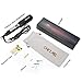 Flat Iron Hair Straightener Professional Nano-Titanium 449F 1.75 Inch Salon High Heat Anti Frizz LCD Dual Voltage BLACK XL CHERMEL