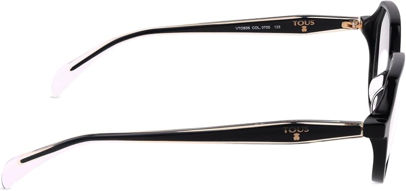 Brille mit Sehstärke für Damen Geometrisch Schwarz VTOB56