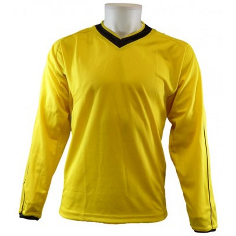 CARTA FB JERSEY ENGLAND + PIPING YELLOW/BLACK-M(38-40'')