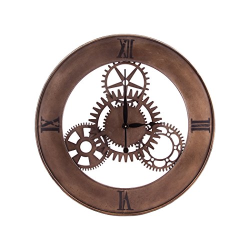 Sterling Industrial Cog Wall Clock