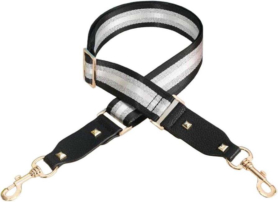 1.5"Wide Simple Style Strap Adjustable Crossbody Bag Strap Replacement All-Match Canvas Strap Purse Strap Handbags Strap