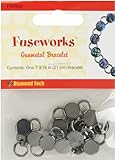 Fuseworks Gunmetal Linked Bracelet, 1-Pack