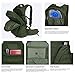 Mardingtop 35L Tactical Backpacks Molle Hiking daypacks for Motorcycle Camping Hiking Military Traveling M6227-Army Green