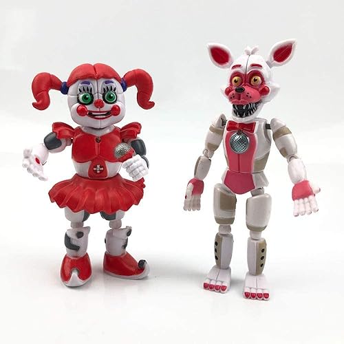 PCS Freddy's Game Figures Set, Funtime Sister Location Circus