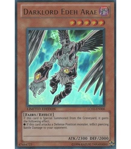 Amazon.com: YU-GI-OH! - Darklord Superbia (DESO-EN039) - Destiny