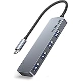 MEANHIGH USB C Hub 4-Port Type C 3.0 Adapter for Laptop Multiple USB C to USB Splitter USB C Docking Station Compatible with 