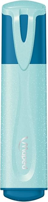 Maped Pastel Glitter Highlighter Pens Pack of 2 Assorted Colours view 3