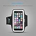 iPhone 6 Armband, Anker Sport Armband for iPhone 6 (4.7 inch) with Headphone and Key Slots and 2 Extra Cuttable Velcro Strips