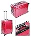 3 Piece Black Trim Bundle Pack Clear PVC Luggage Cover - 3 Sizes: (SM) 20