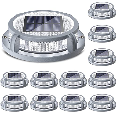 Siedinlar Solar Deck Lights Outdoor 2 Modes