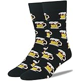 Crazy Fun Cartoon Casual Socks, SUTTOS Unisex Adult Men's Women's Fashion Pattern Holiday Crew Dress Socks,1,2,4 pairs