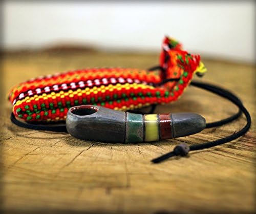 Tobacco pipe with a cover, unique gift, colorful pipe, smoking pipe, handpipe, raku ceramics, gift for him