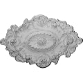 Ekena Millwork CM30SG 30 1/2-Inch W x 20-Inch H x 1 1/2-Inch P Strasbourg Ceiling Medallion