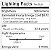 LOHAS Dusk to Dawn Light Bulbs, Indoor/Outdoor, 6W (40W Equivalent), 2700K Soft White, 500LM A19 LED Sensor Light Bulb, Auto On/Off, E26 Base, for Porch, Garden, Hallway, Front Door, Stairways, 4 Pack