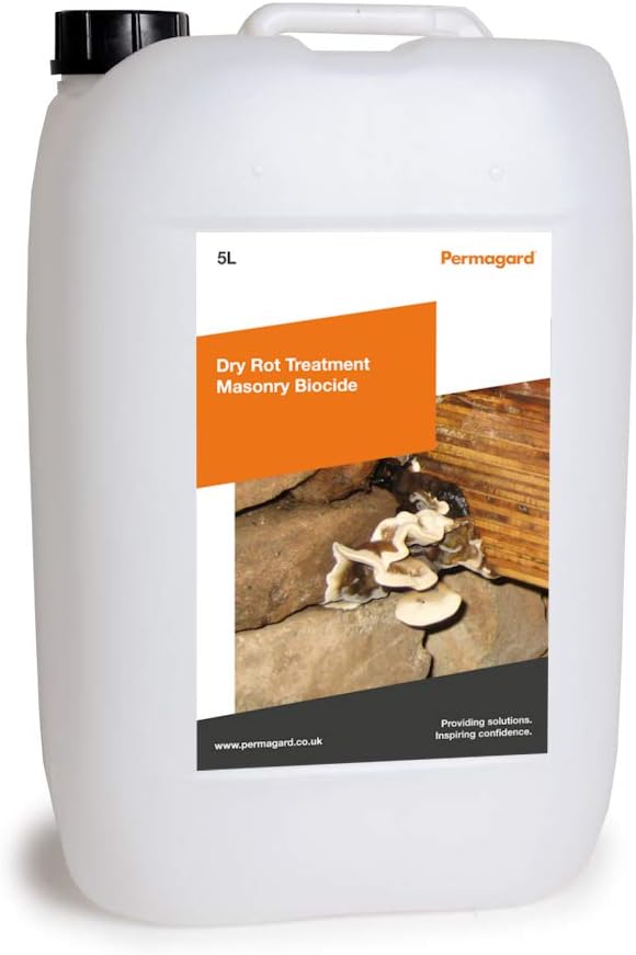 Permagard Dry Rot Treatment (Masonry Ready to use) 5L Amazon.co.uk