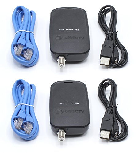 DIRECTV 3rd Generation Receiver DECA Complete Kit -- Allows you to convert a coaxial cable into an ethernet cable (Ethernet over Coax) -- Does not work as Cable Modem, or Cable Internet, Pack of 2 DIRECTV 3rd Generation Receiver DECA Complete Kit -- Allows you to convert a coaxial cable into an ethernet cable (Ethernet over Coax) -- Does not work as Cable Modem, or Cable Internet, Pack of 2
