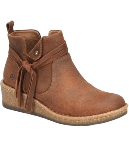 Born two tone women’s Leather Ankle Boots size 9 Born Mohan Dark Brown Leather Women main image 3
