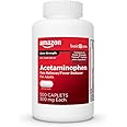 Amazon Basic Care Extra Strength Pain Relief, Acetaminophen Caplets, 500 mg, 500 Count