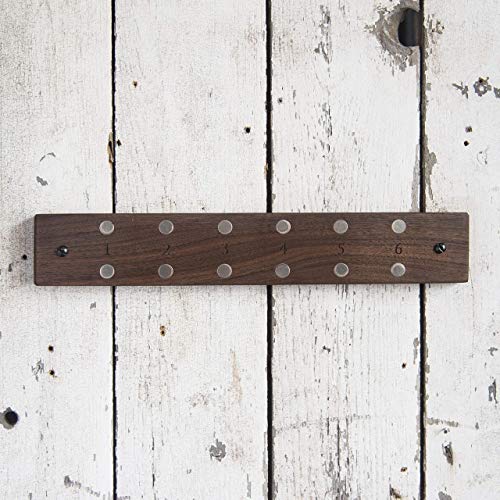 Mess Hall Knife Rack in Walnut (6 Knives)