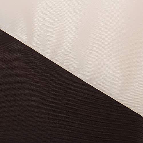 ZUINIUBI Ping Pong Table Cover-Outdoor 600D Waterproof Tennis Table Cover Dust Protector 63x63x33.5inch - Thumbnail 4
