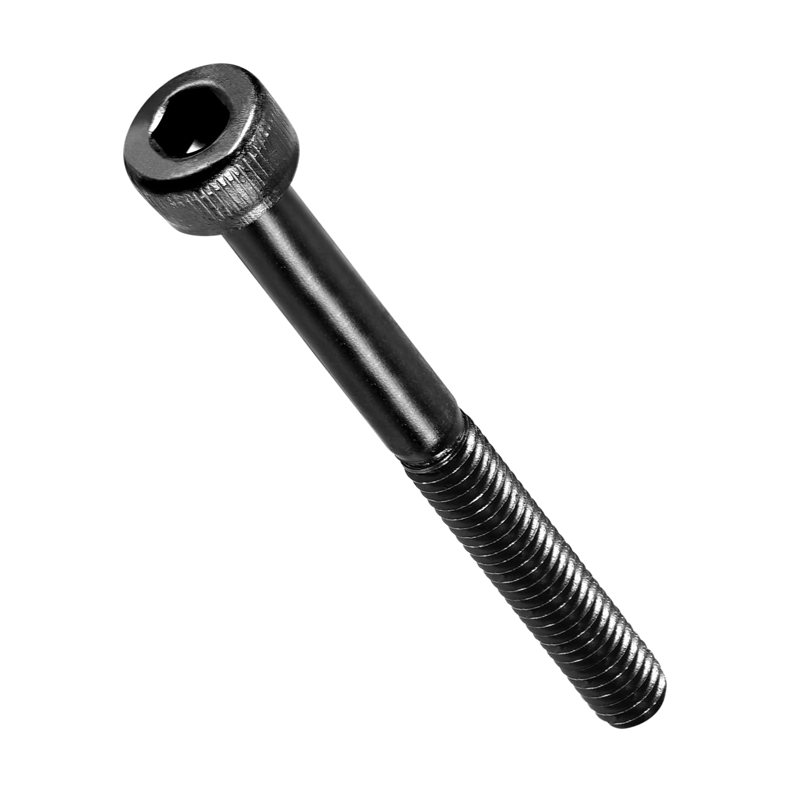 METALLIXITY Socket Head Cap Screws(M4-0.7x40mm)50Pcs, Carbon Steel Allen Socket Drive DIN912/ISO4762 Metric Oxide - Machine Grade 12.9 Internal Hex Screw UNC Coarse, Black — image 1