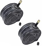 Kenda Inner Tubes Black 26x1.90/1.95/2.10/2.125 Schrader Valve For MTB Mountain Bike, Bulk 2 Pack
