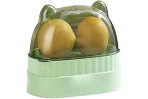 ZYNCUE for Mini Smart Egg Cooker, 2-Egg Capacity Plastic Electric Boiler with for Auto Shut-Off, Compact for Small Kitchens D