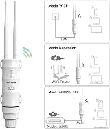 Wavlink AC600 Outdoor WiFi Booster AP Router Repeater Dual Band 2.4 5GHz PoE view 4