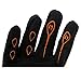 Gtopart 50g Kids Full Long Finger Cycling Gloves,Skateboard Gloves, Roller Skating Gloves (Blue, S)