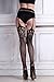 Coromose® Womens Sexy Lingerie Net Lace Garter Belt Thigh Stocking Pantyhose