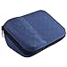 Case Compatible for Omron 10 Series Upper Arm Blood Pressure Monitor, Storage Bag Fits Charger & Cuff (Dark Blue)