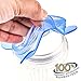 Comzendle 6 Packs Stretch Lids, Various Silicone Bowl Covers for Keeping Food Fresh, one size, Green